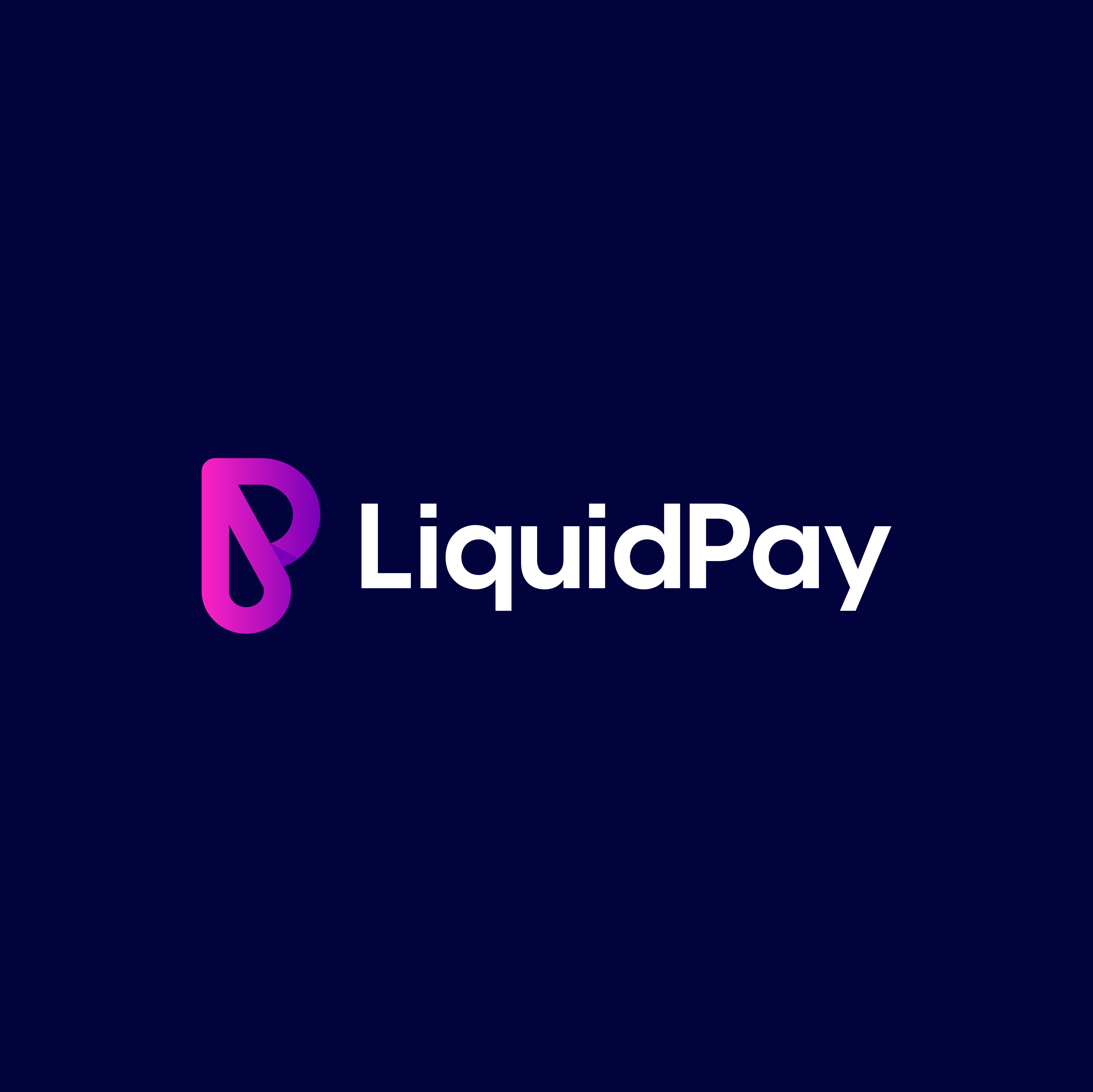 LiquidPay Deep Space Logo